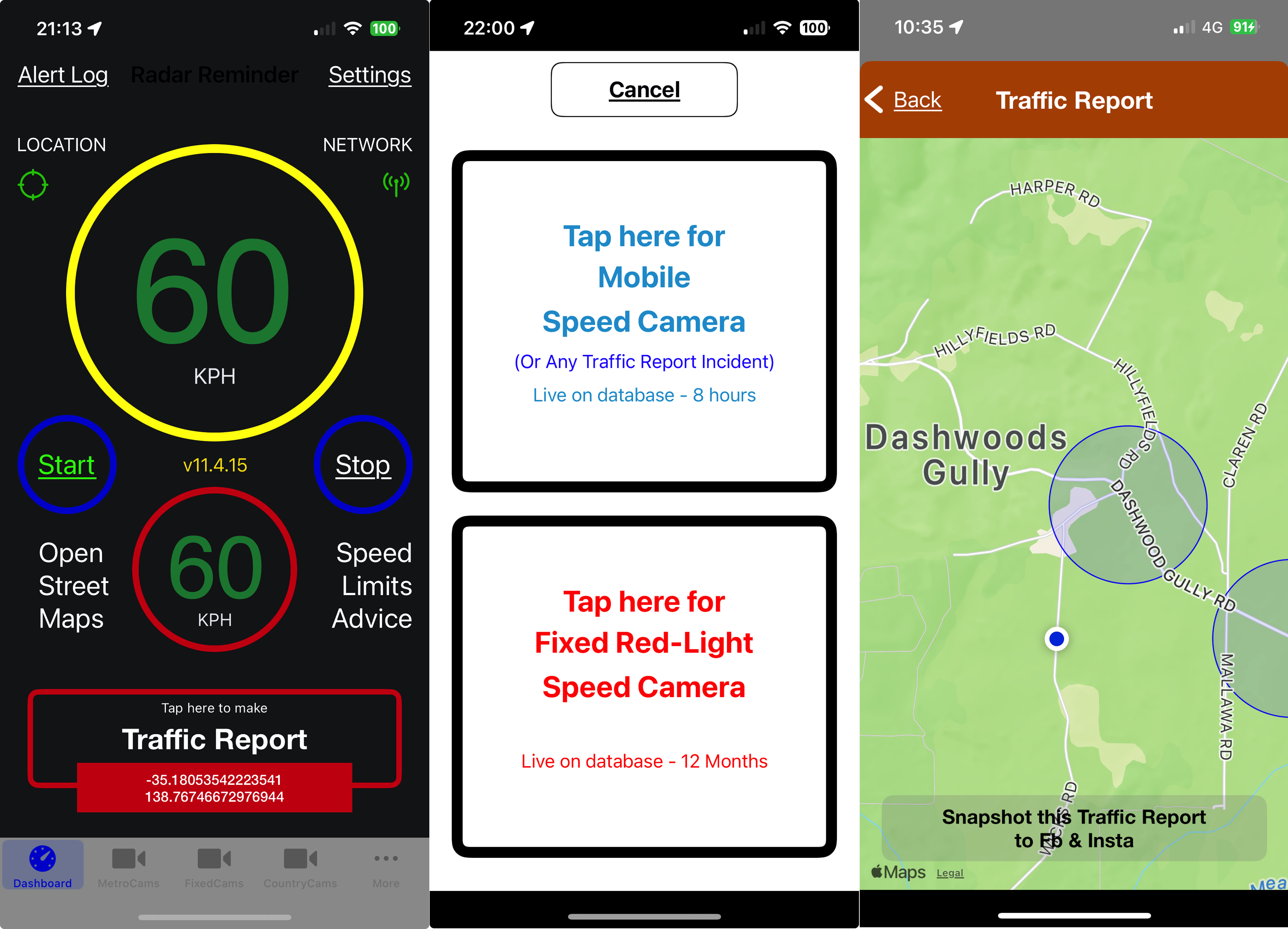 Image 1 - Radar Reminder Feature
